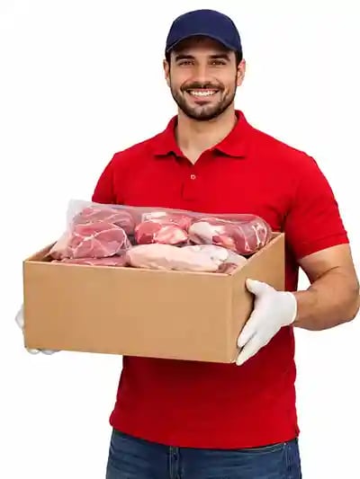 “Fresh meat securely packed for doorstep delivery Sri Lanka”