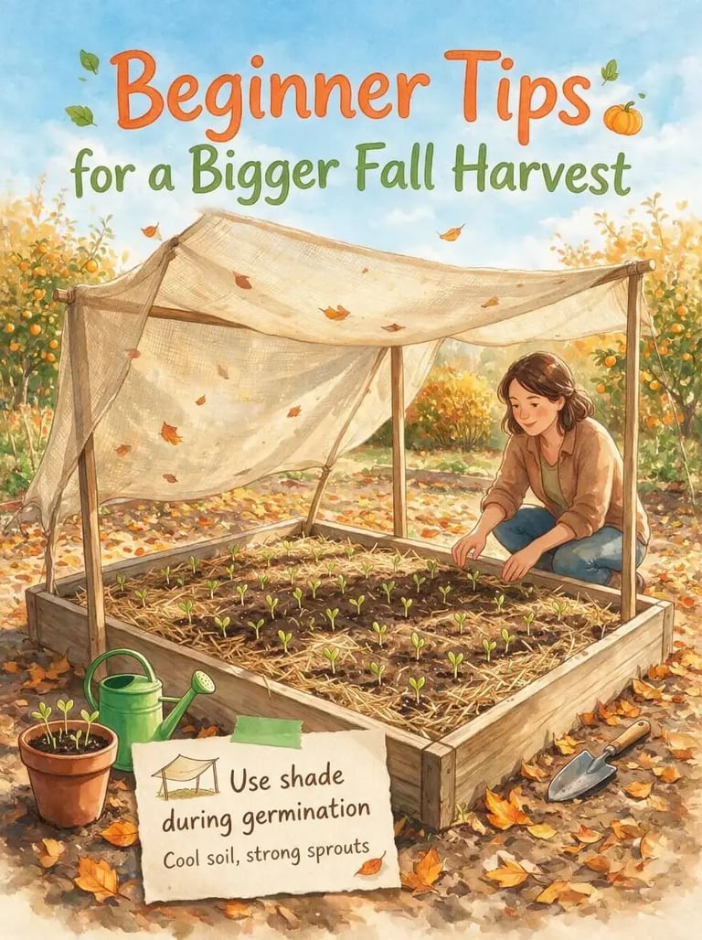 what veggies to plant in late summer for fall harvest