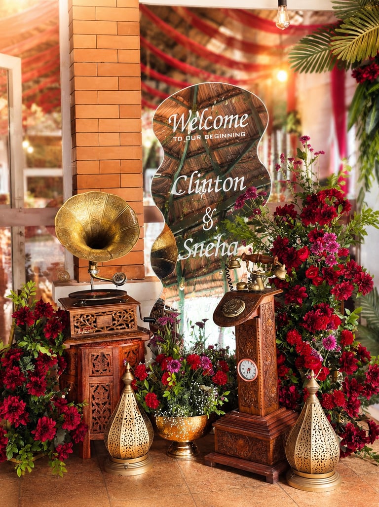 Best Aesthetic Wedding Name board Decor
