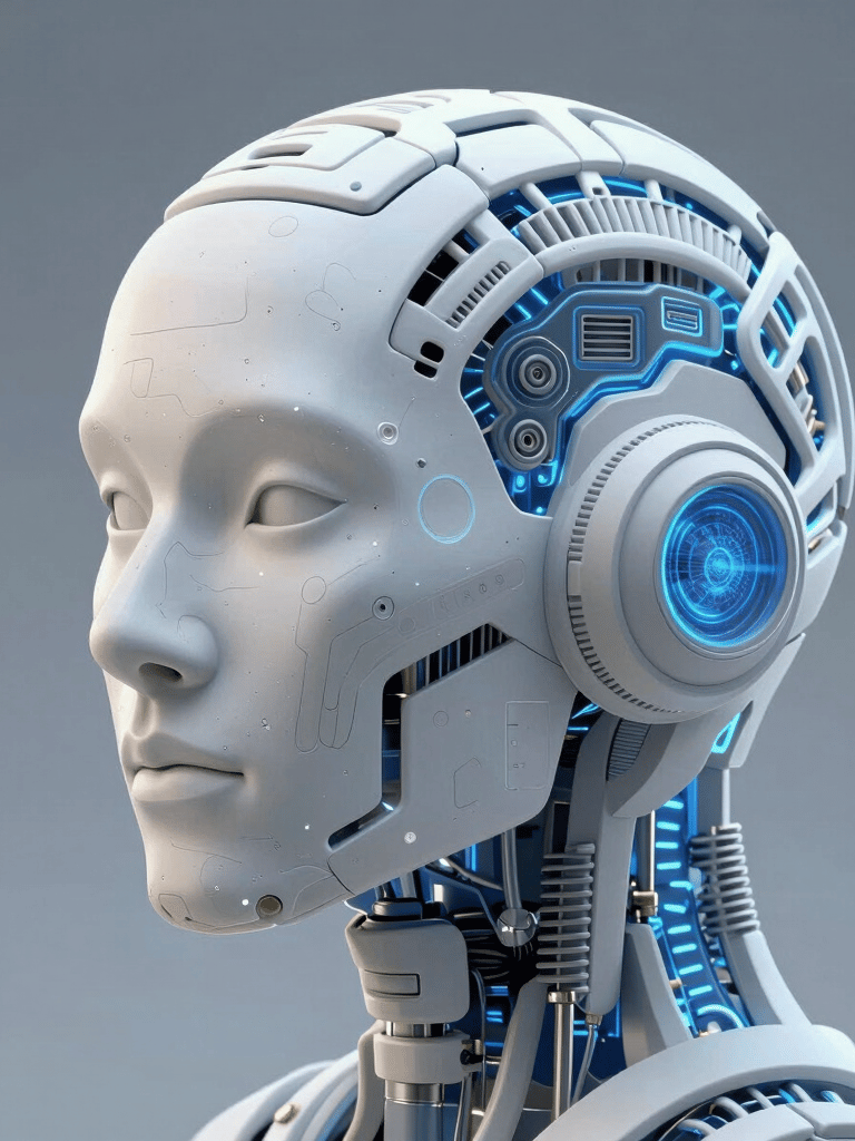 A diverse group of business people collaborating around a modern conference table.