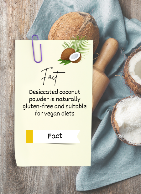 higher coconut powder