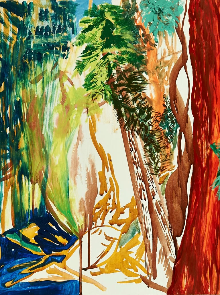 contemporary landscape painting