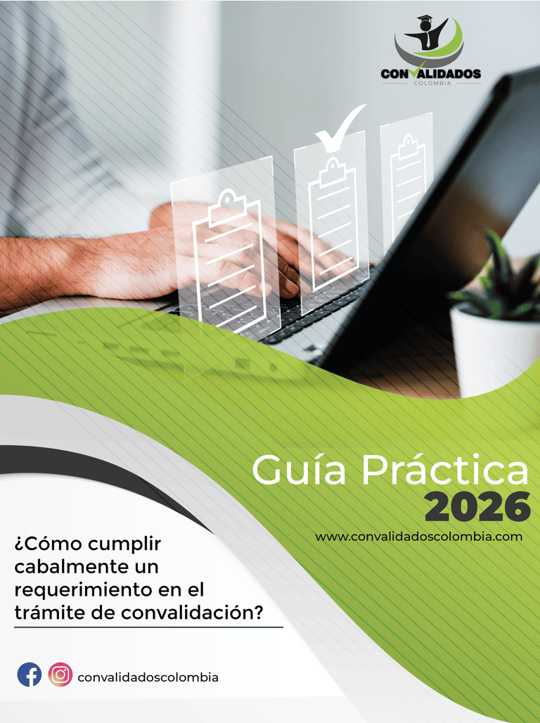 requerimientos convalidación