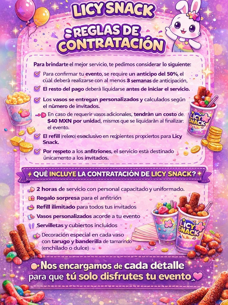 reglas de contratacion