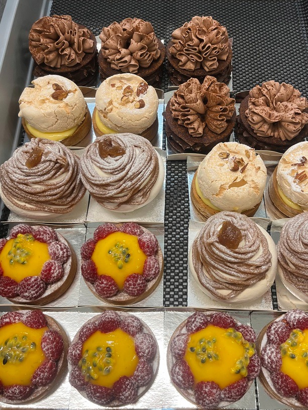 Sélection de desserts