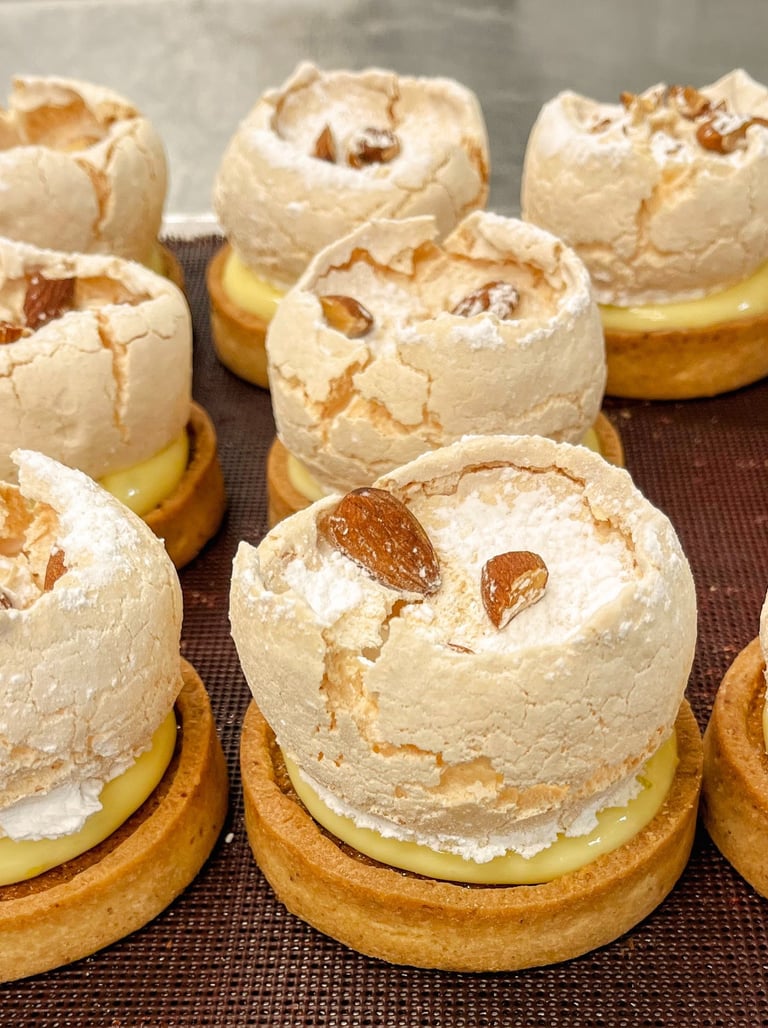 Tartelettes citron meringuées