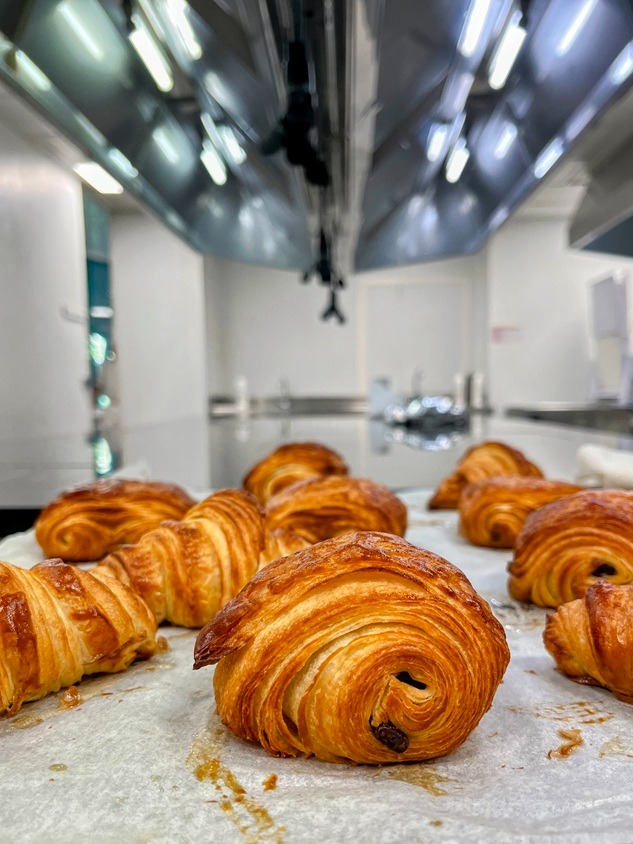 Croissants et pains au chocolat