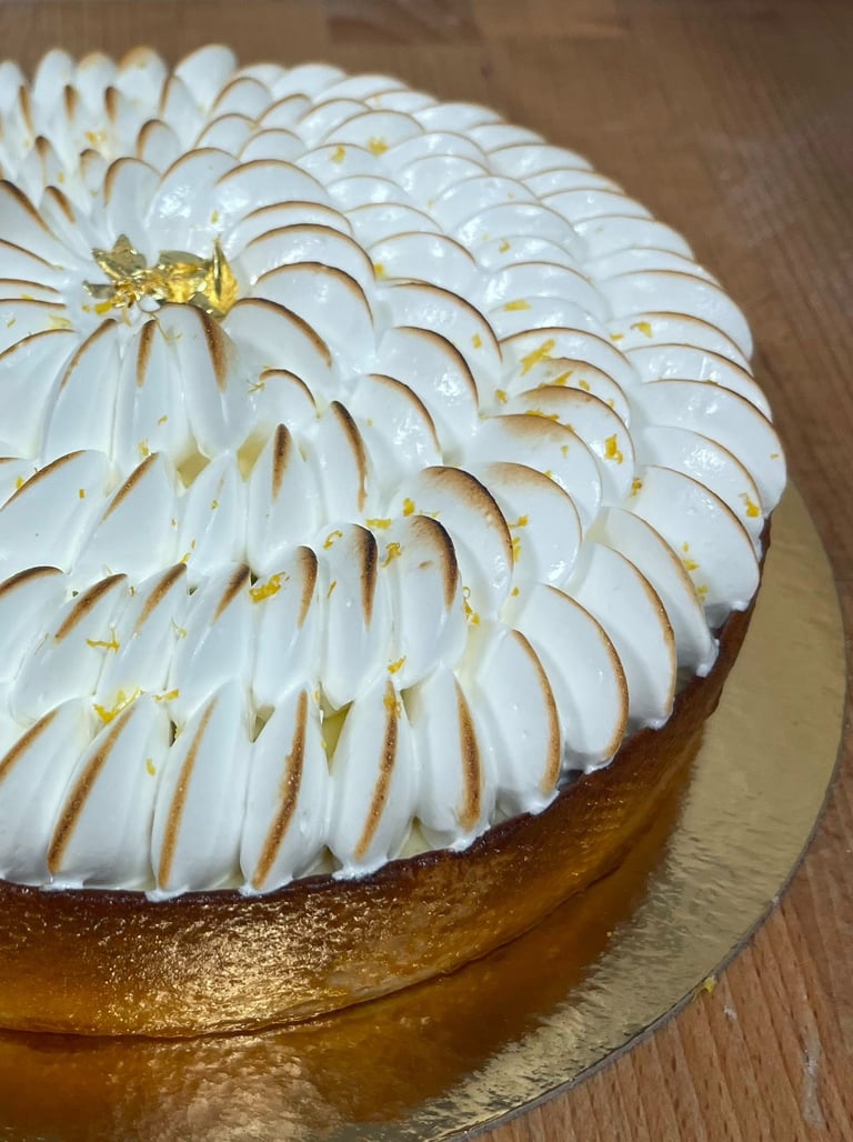 Tarte citron pochage St Honoré