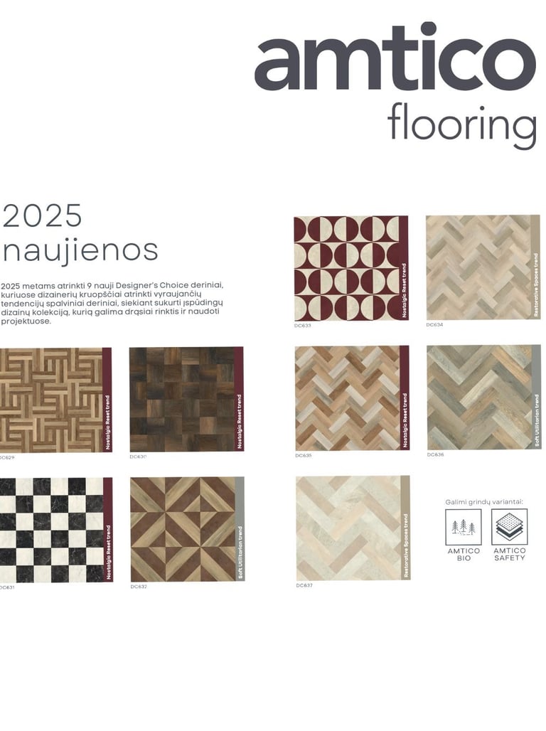 Designer choice nauji dizainai