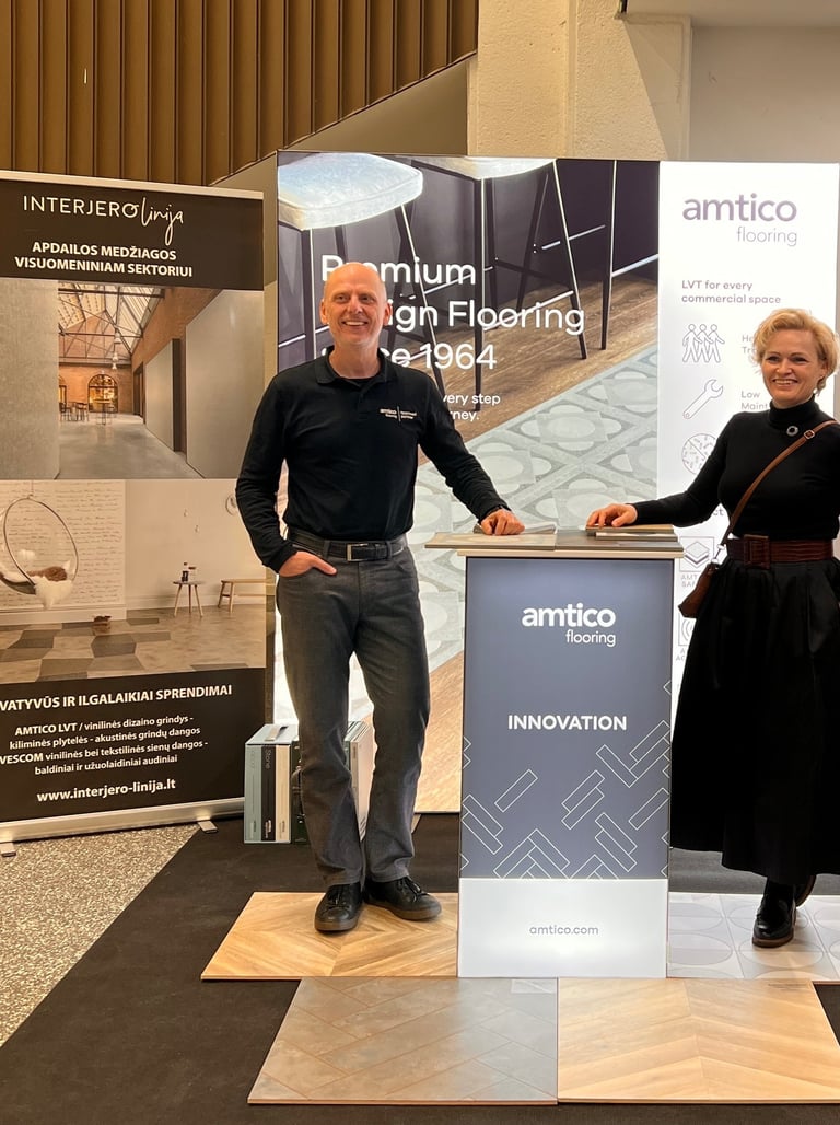 Supernamai Interjero linija stendas