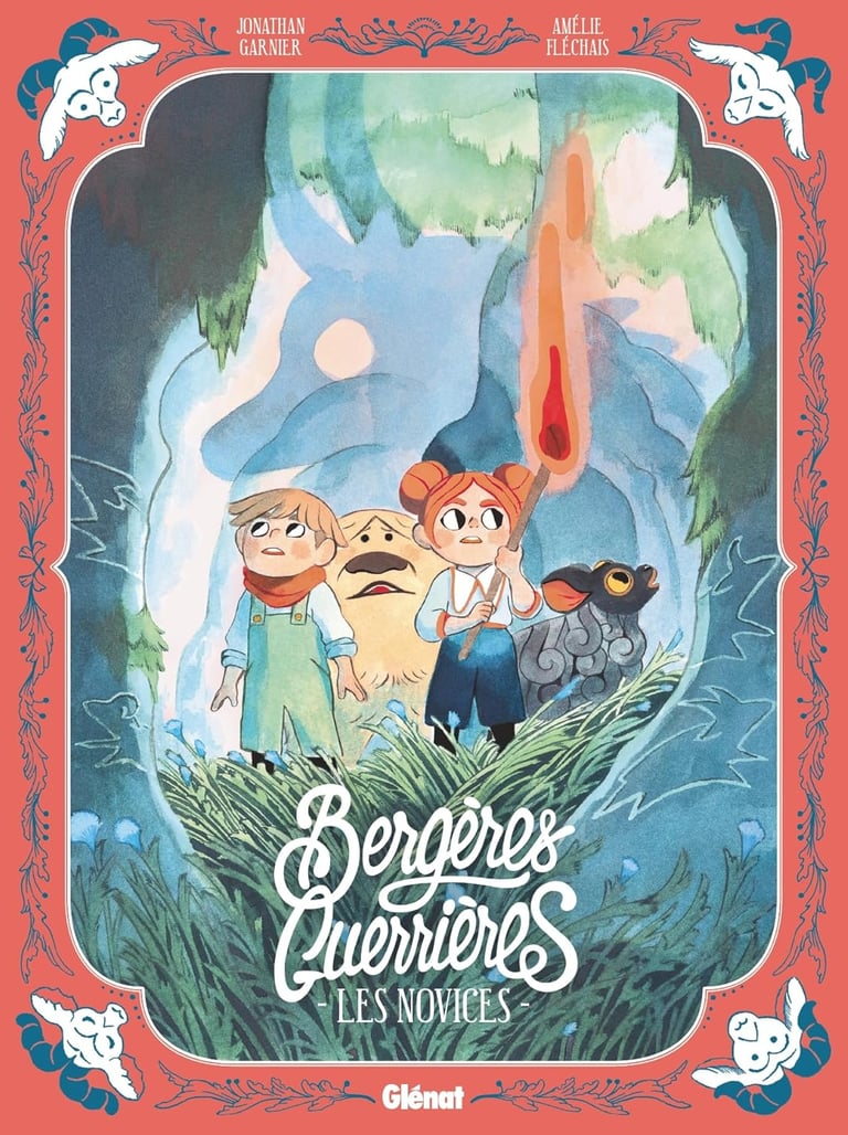 Première de couverture de l'album Bergères guerrières : les novices