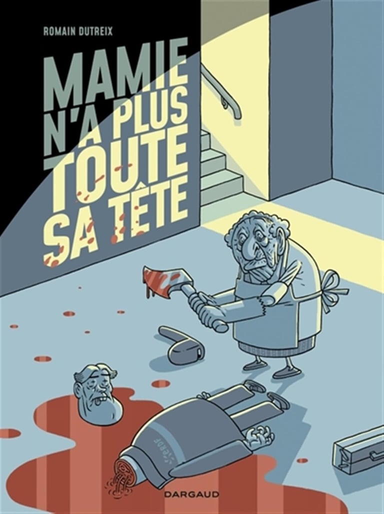 Première de couverture du tome 1 de la BD Mamie n'a plus toute sa tête