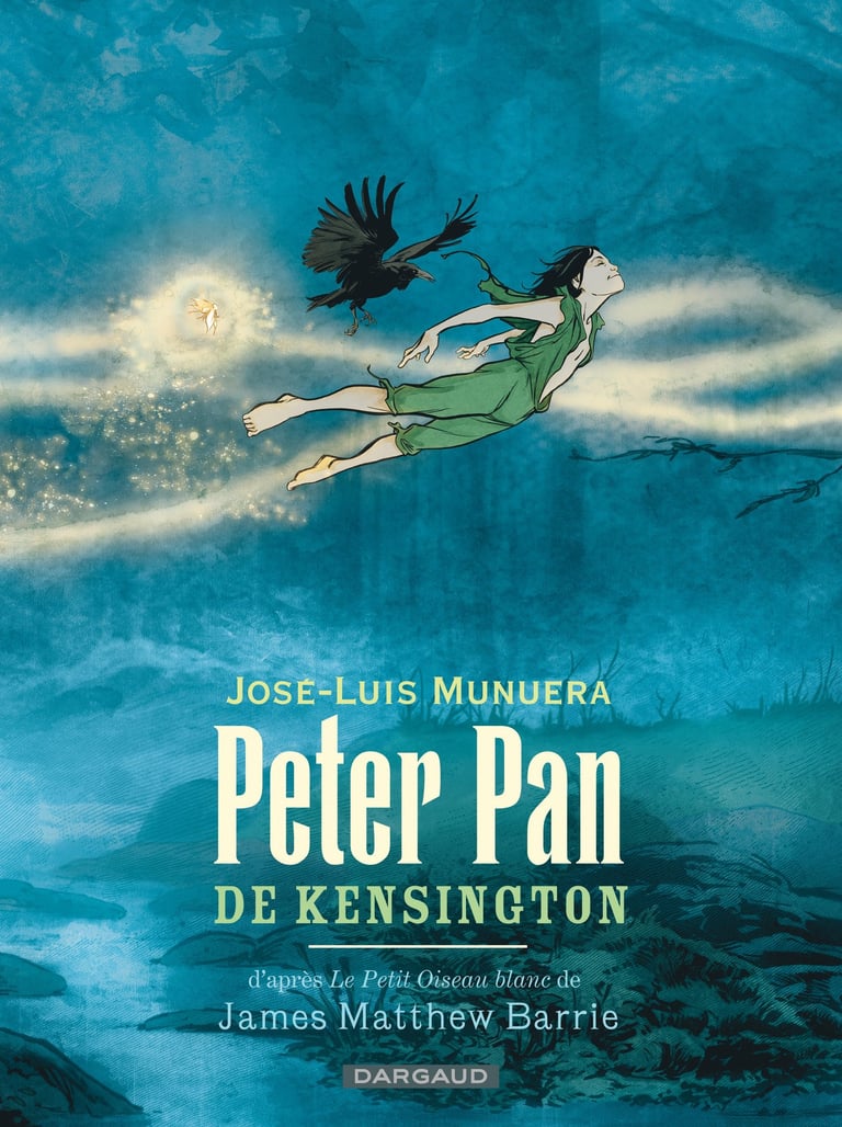 Première de couverture de la BD Peter Pan de Kensington