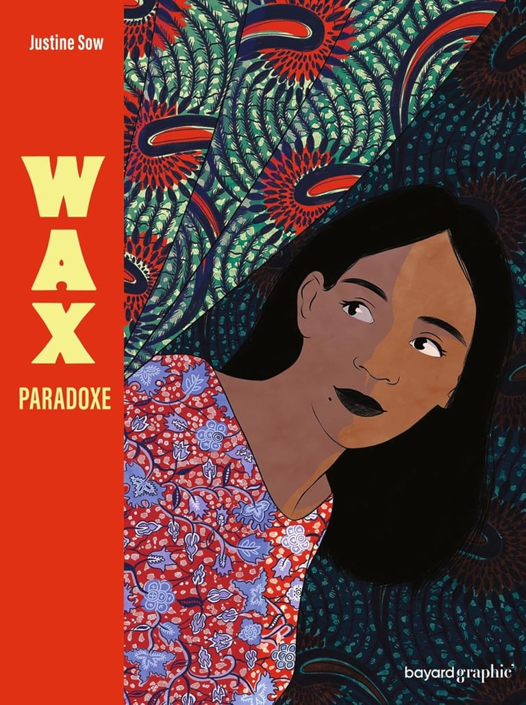 Première de couverture du la BD Wax paradoxe de Justine Sow