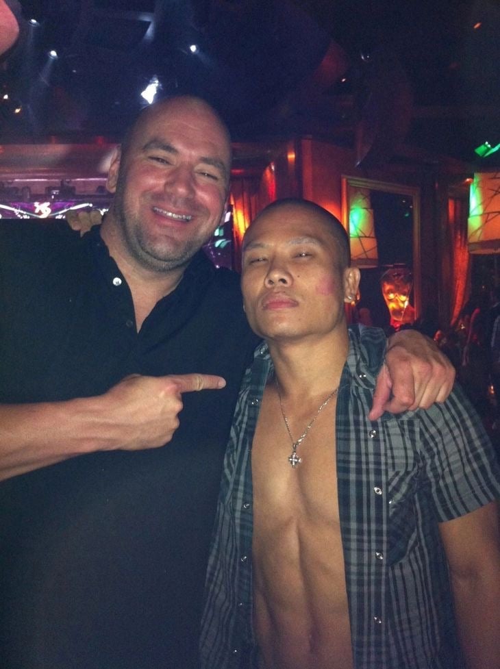 MARK RECAIDO & DANA WHITE