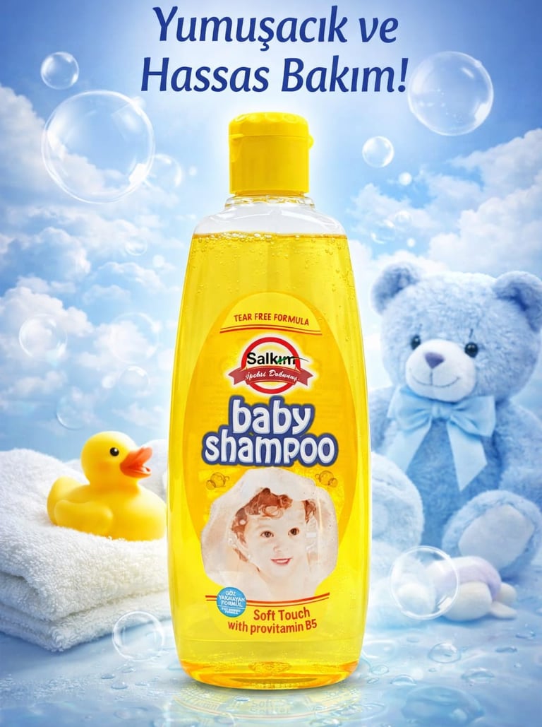 salkım 400 ml bebe şampuanı