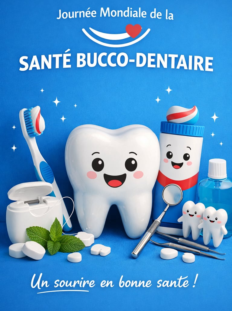 Journée mondiale de la santé bucco-dentaire