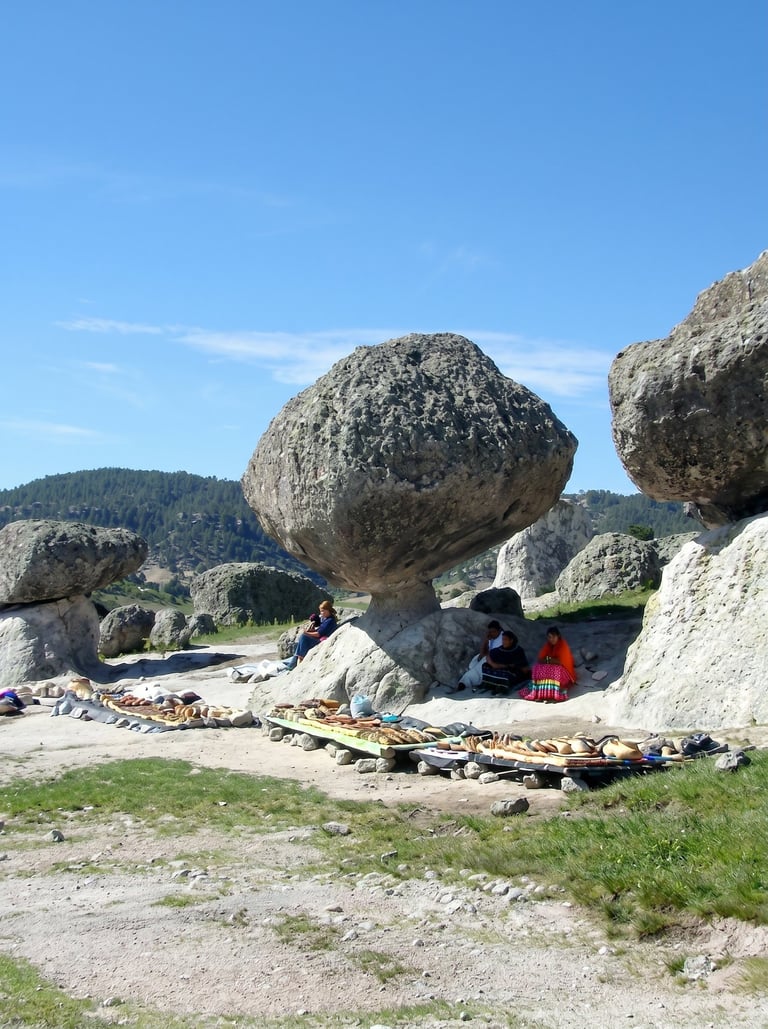 Valle de los Hongs y ranas en chihuahua