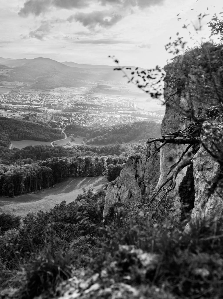 Weitblick über die Schweizer Landschaft – Beispiel aus der Masterclass Landschaftsfotografie Basel.