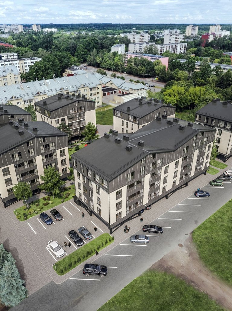 Naujos statybos butai Kaune