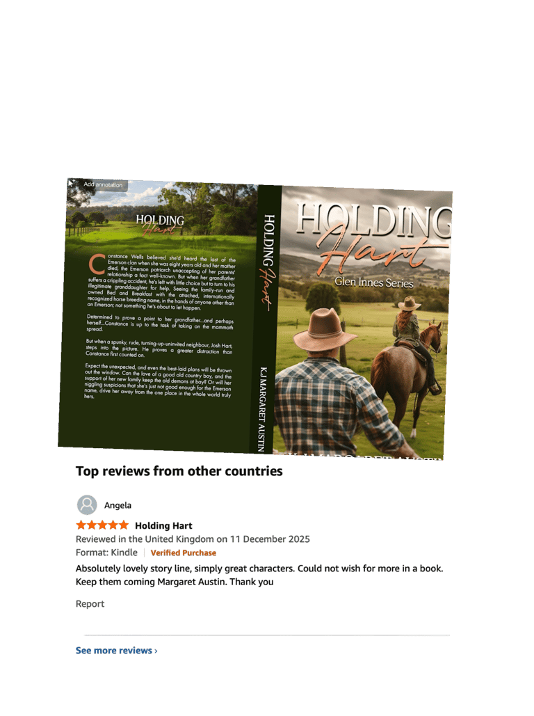 #theroobindery - KJ Margaret Austin Reviews