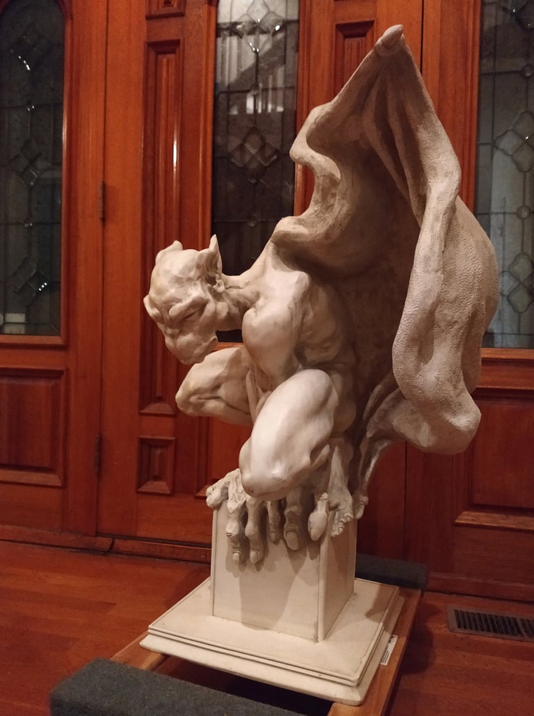 Large 43" Sentinel Gargoyle