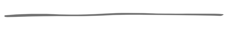 A single gray hand-drawn horizontal line used as a divider on a black background.
