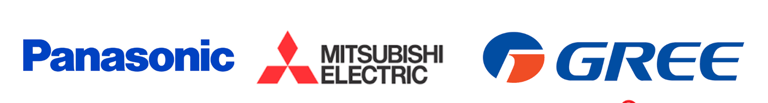 mitshubishi  panasonic gree 