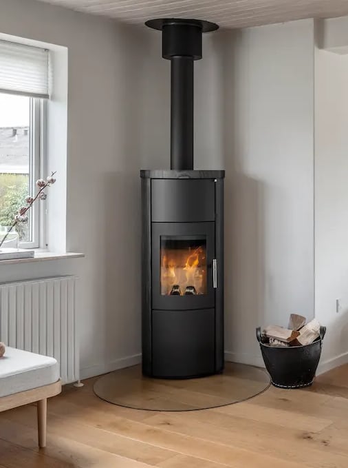 poêle à bois accumulation d'énergie