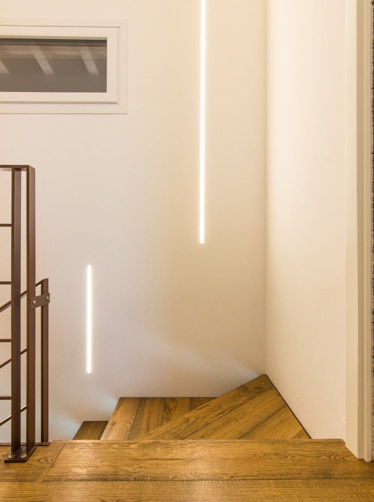 profilo led incasso cartongesso casa moderna