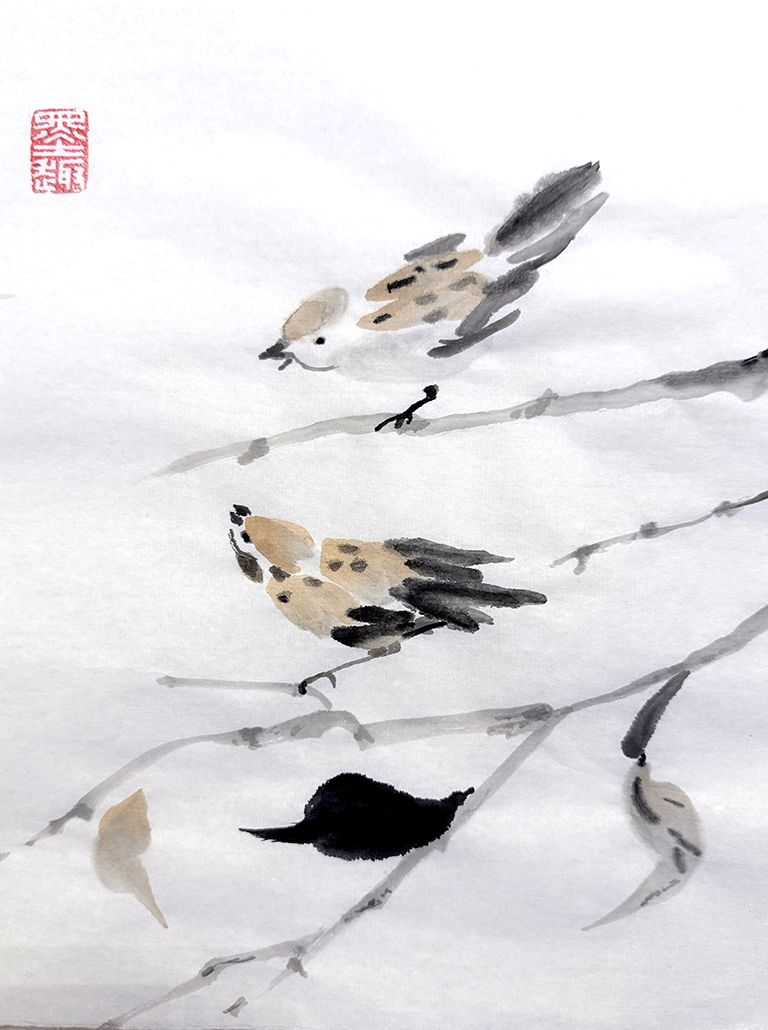peinture chinoise Lyon - Atelier Yuan