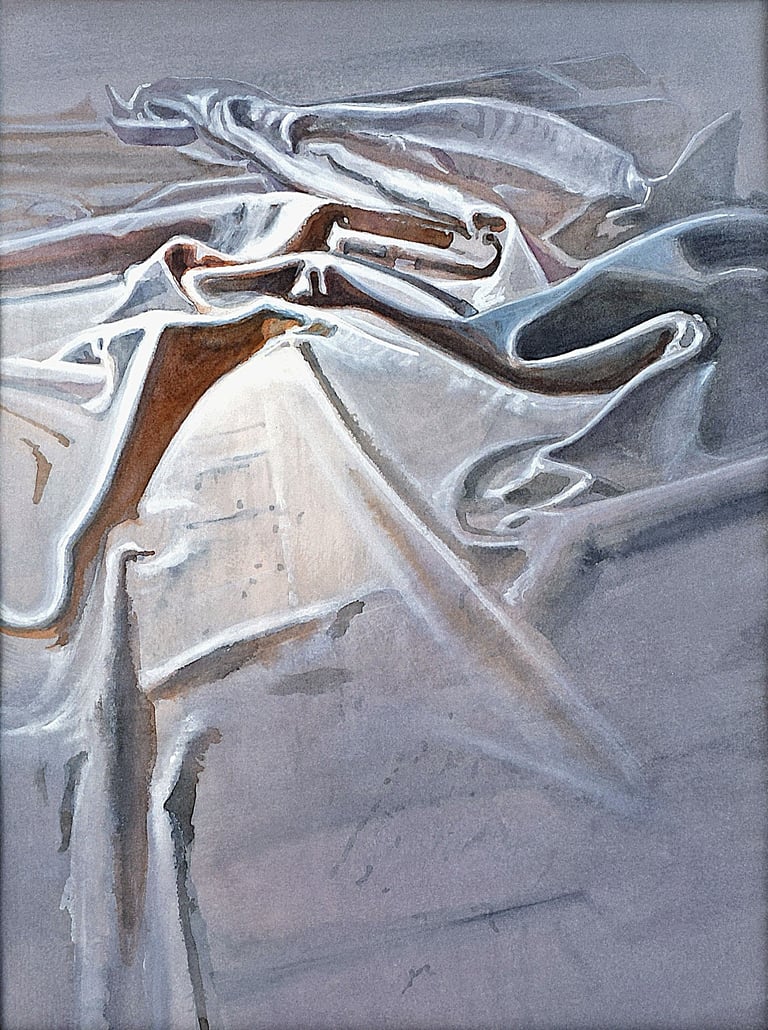 An original watercolor painting by Eric Stiles.