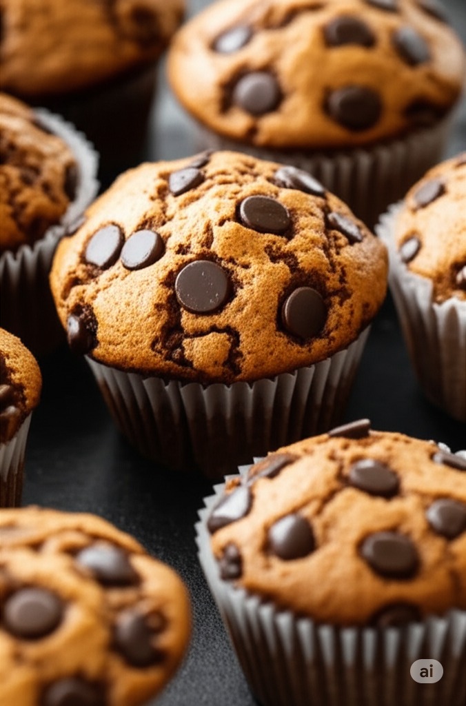 chocolate chip muffins