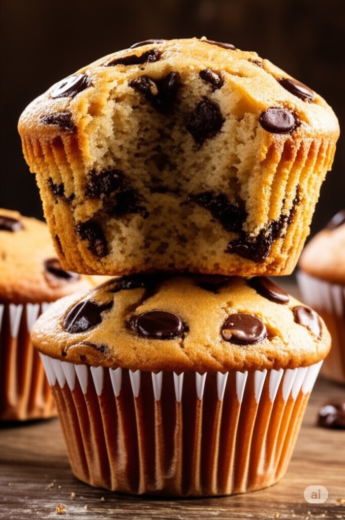 Chocolate chip muffins recipe