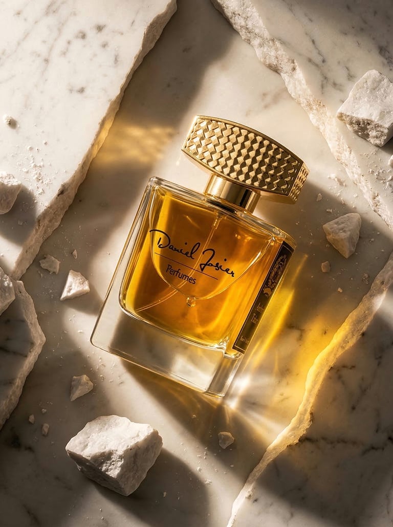 Creativo para marca de perfume generado con IA