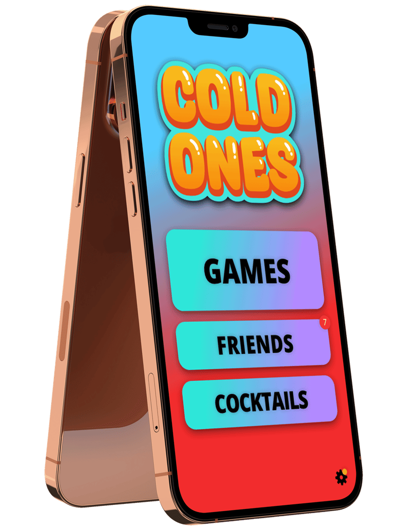 Cold Ones: Drinking Game App for Parties | Crazy Party Games - Cold Ones party app - simple