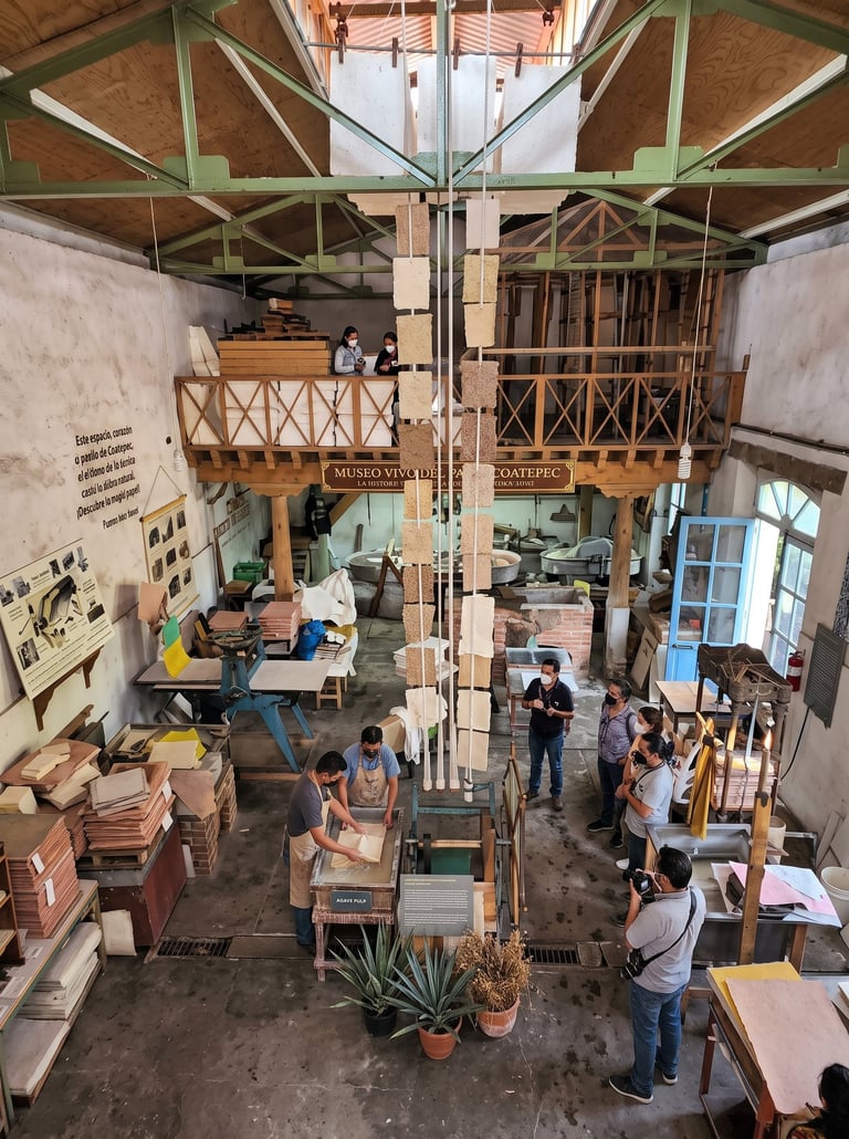 museo vivo del papel coatepec veracruz