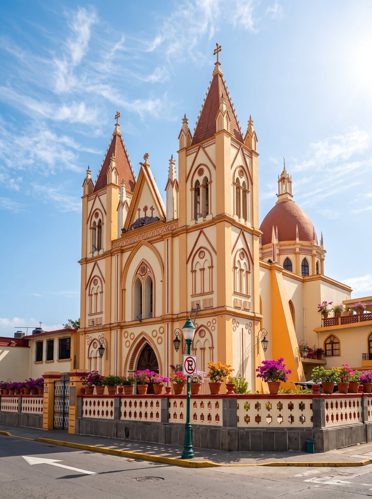 Parroquia de nuestro señor del calvario en Coatepec Veracruz