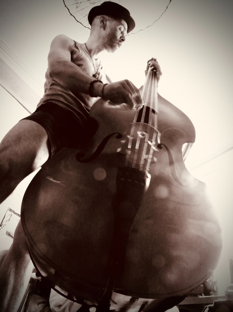 Image of myself Playing Bass