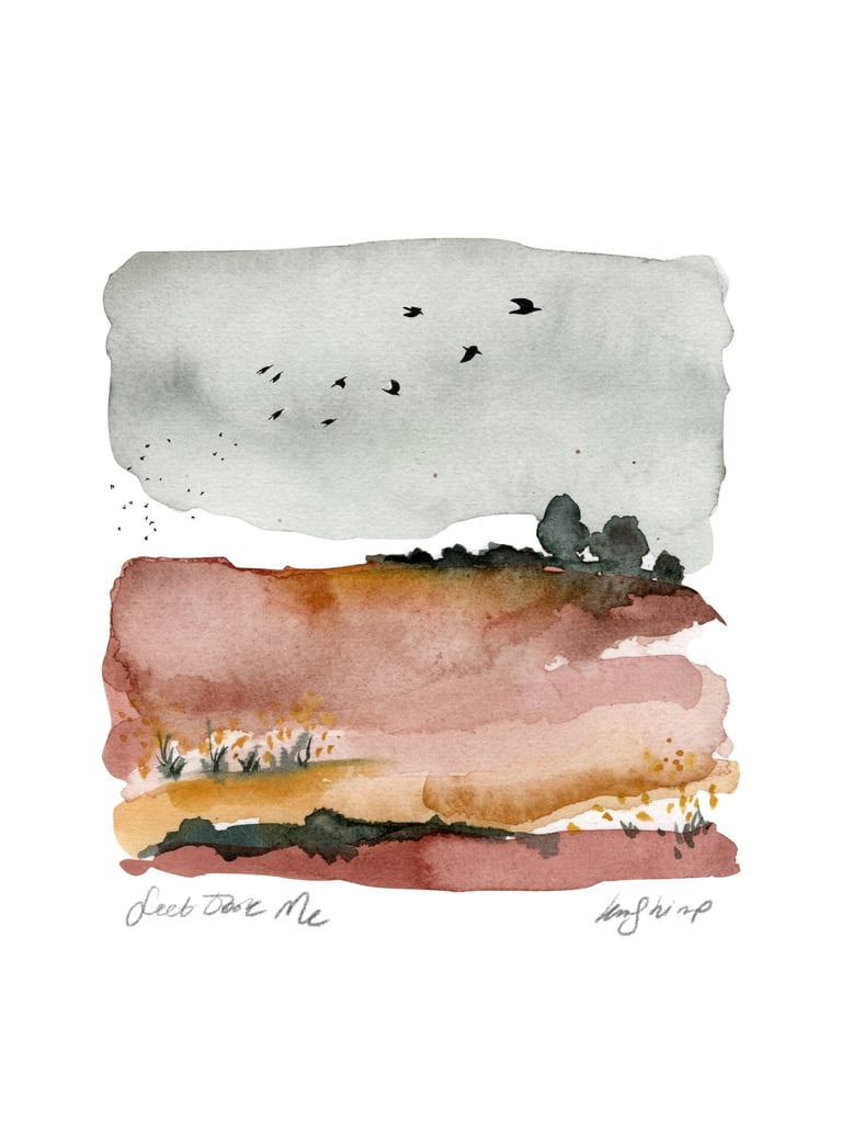 Feet Took Me – Painting by Katy Maria Shimp