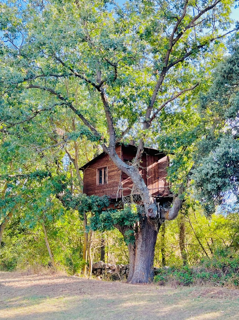Campanario de Frentes. Cabaña