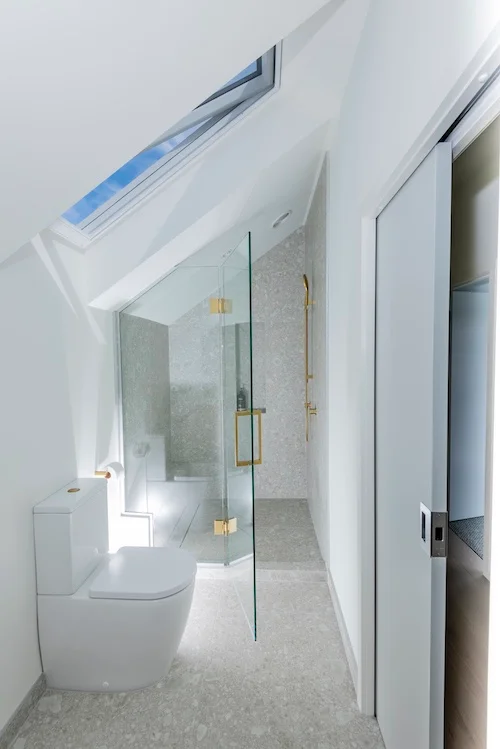 Add an ensuite in the attic