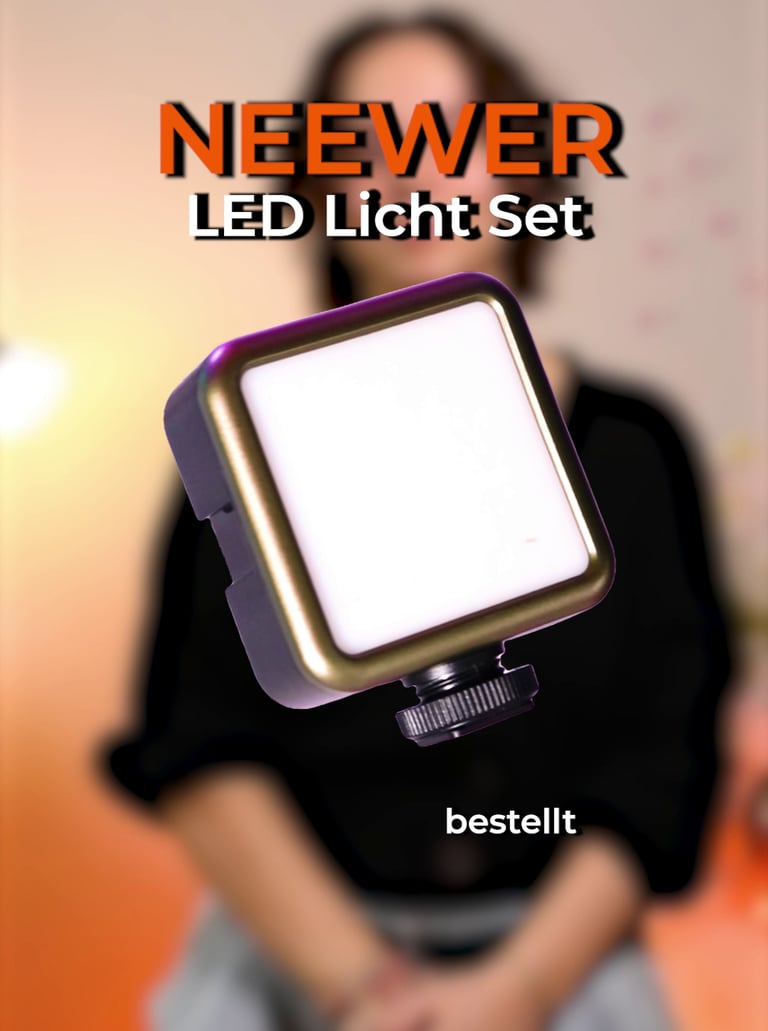 Neewer UGC Social Asset LED Lichtset