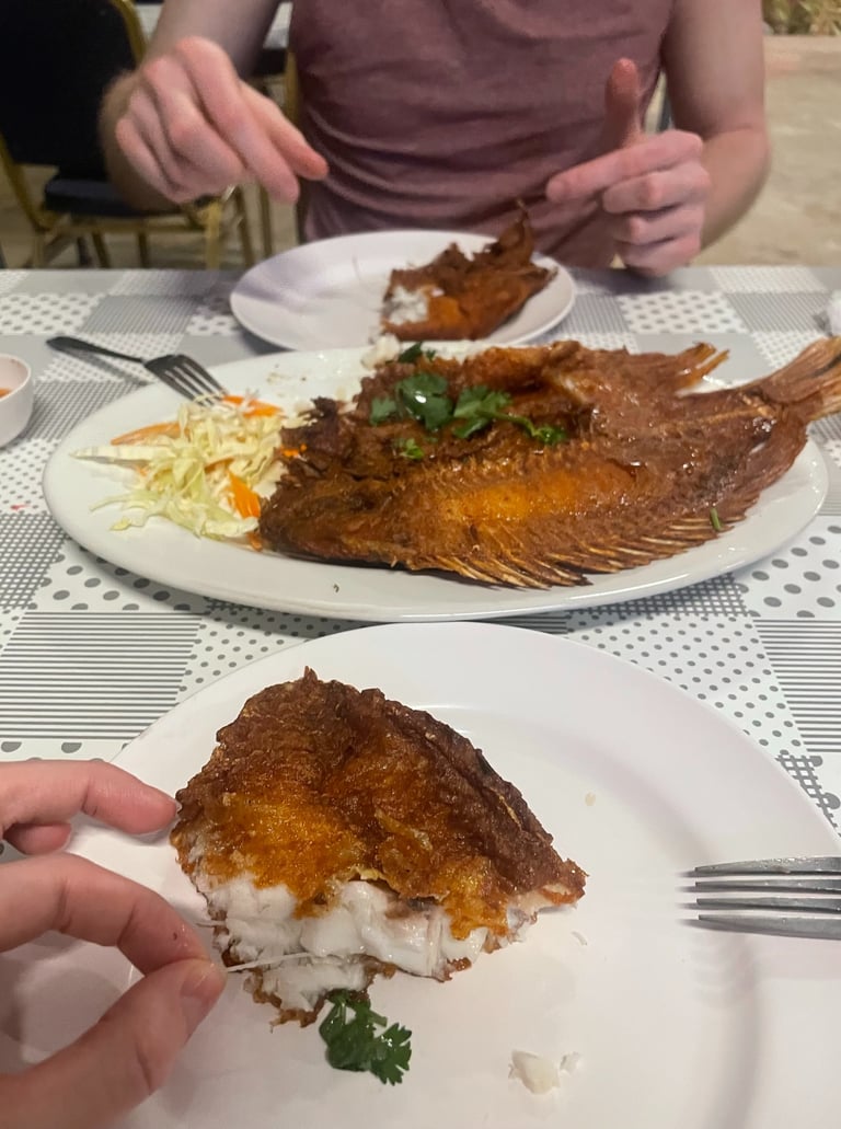 ryba z grilla Tajlandia