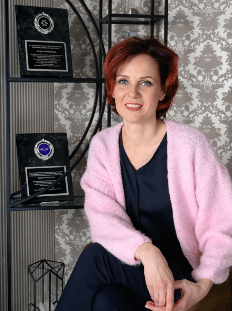 Jurgita Adom fizinio ir dvasinio pokyčio mentorė