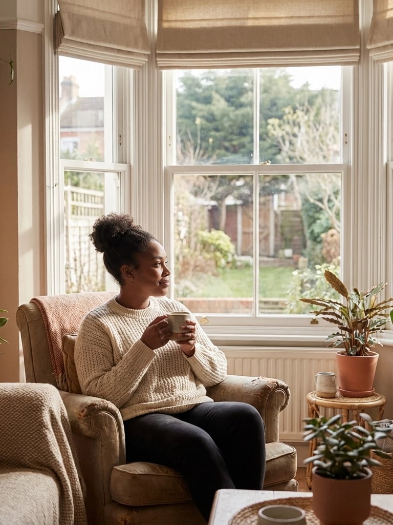 Black Woman thriving after anxiety and depression therapy with Pike Road therapist