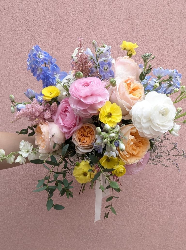 ramo de novia  monterrey diseño floral Amor de Flores