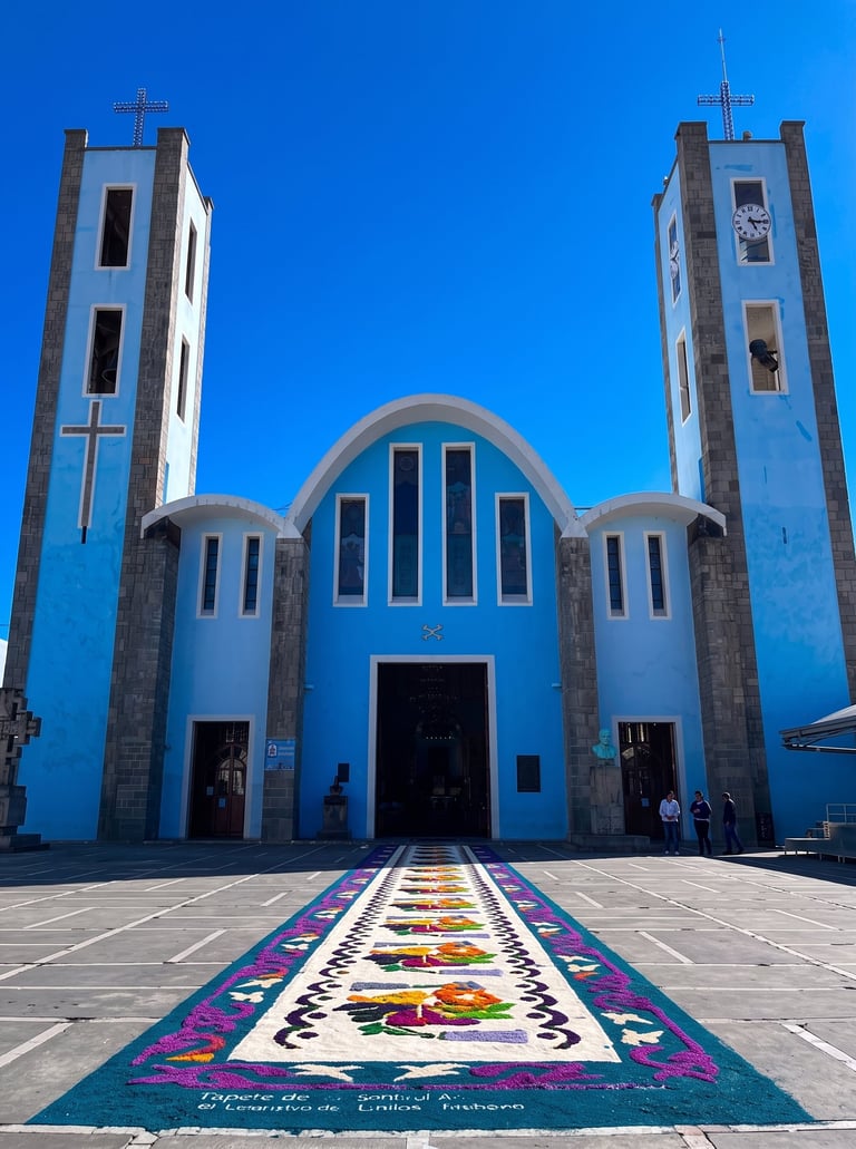 Basílica de la Virgen de la Caridad en Huamantla Tlaxcala