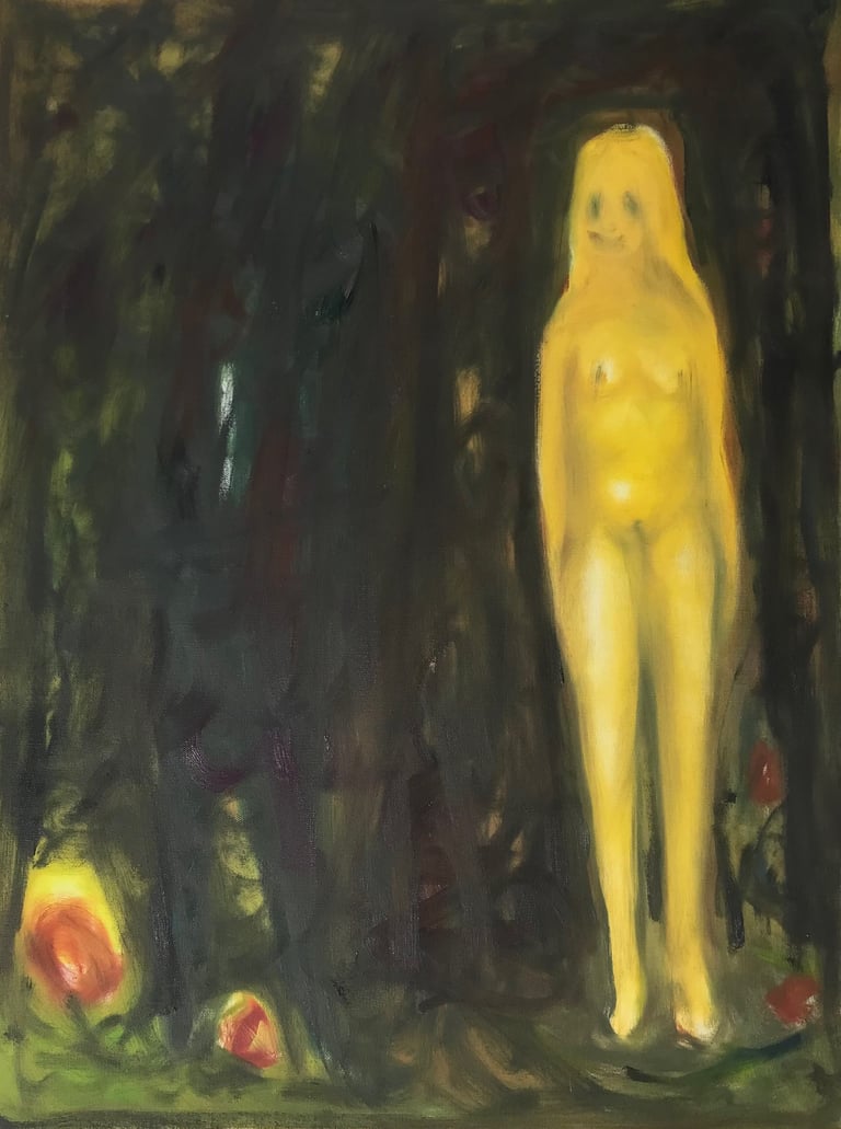 Perfection oil painting by Lina Mikuzyte