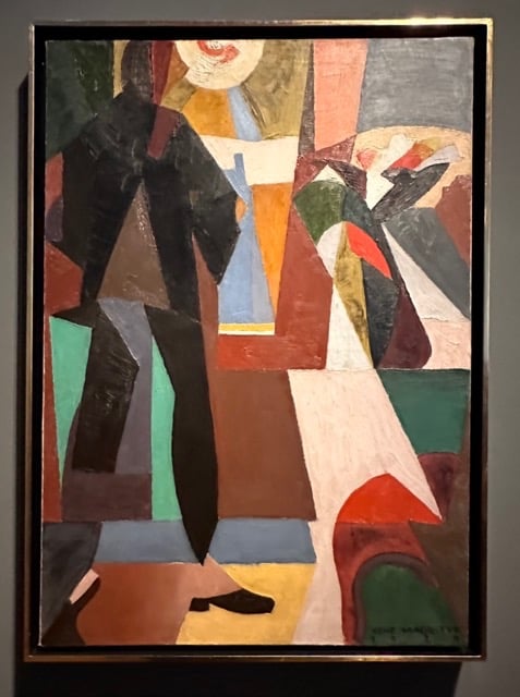 The Man at the Window, 1920 oil on canvas ©16mag